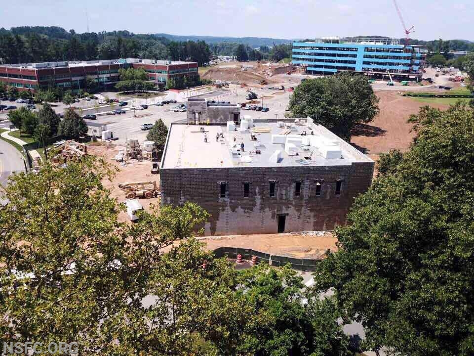 07-19-19 View of North side of Station. 

In a distance is the view of the Amerihealth Bldg. (370,000 sq ft)

Photo by Paul Liotta